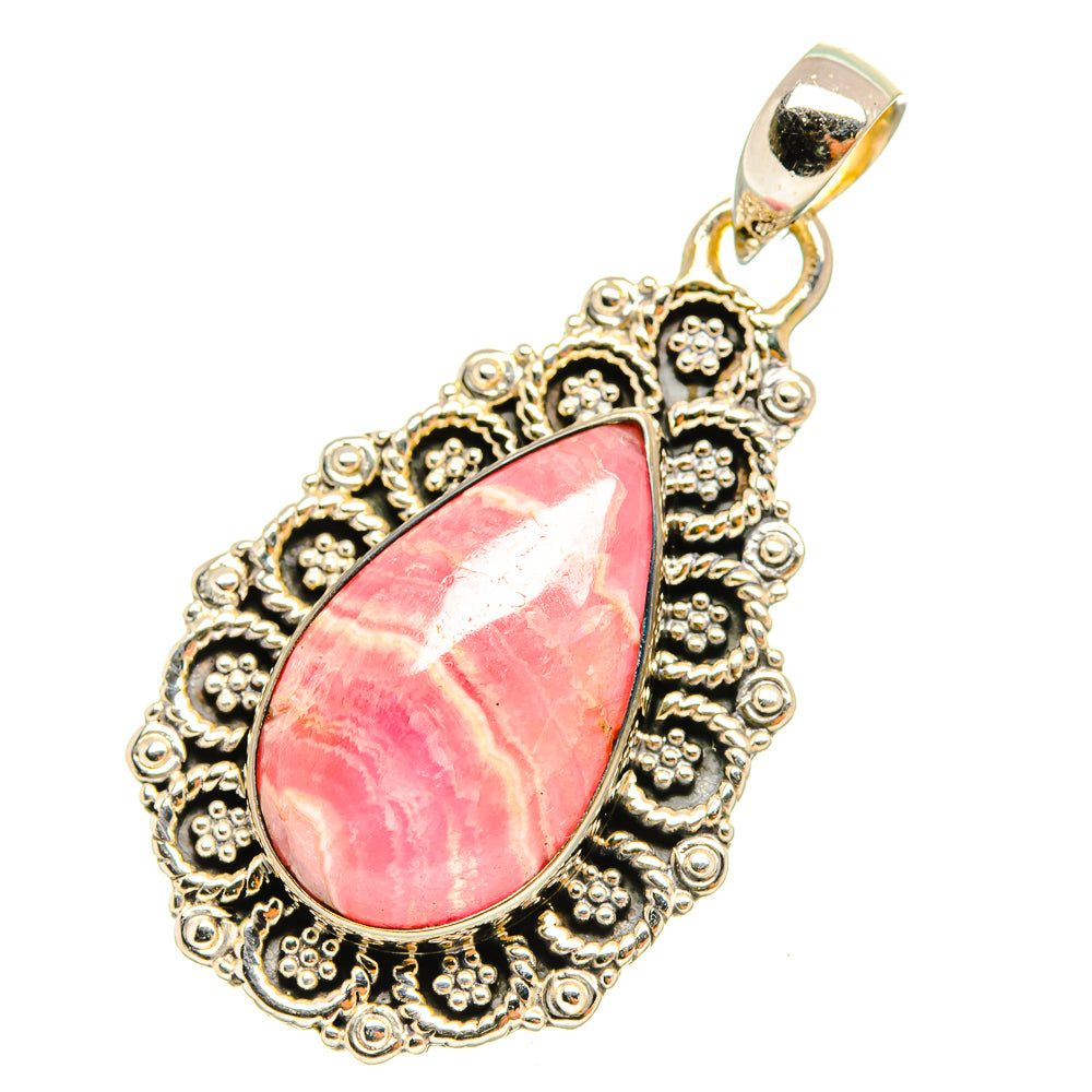 Rhodochrosite Pendants handcrafted by Anasilvercos - PD7642