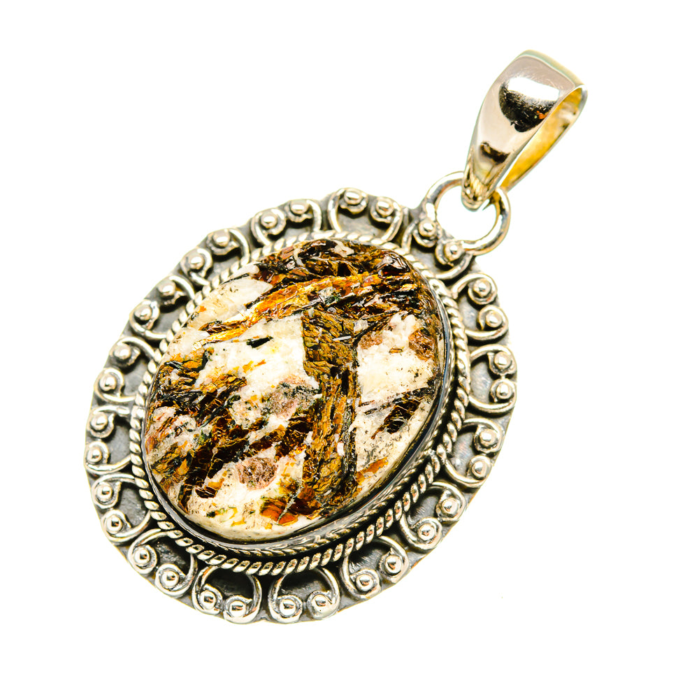 Astrophyllite Pendants handcrafted by Anasilvercos - PD7647
