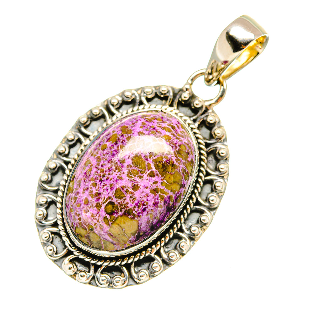 Stichtite Pendants handcrafted by Anasilvercos - PD7654