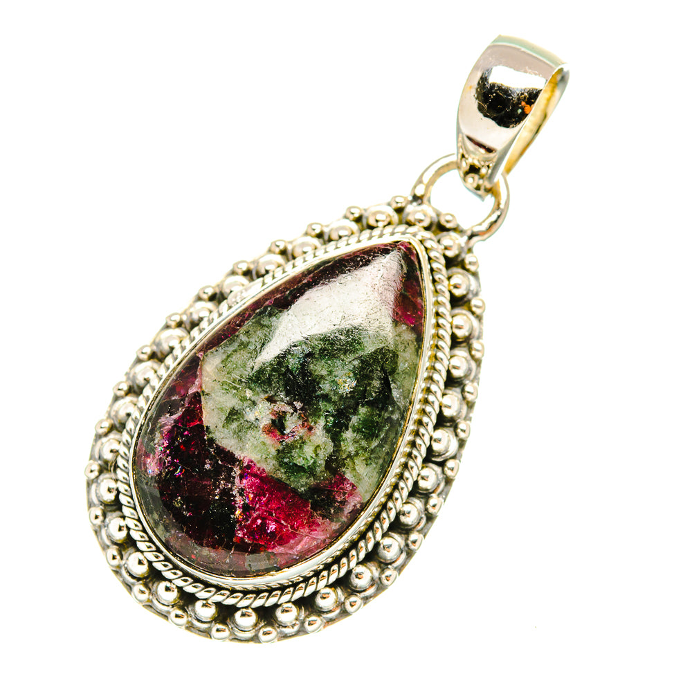 Russian Eudialyte Pendants handcrafted by Anasilvercos - PD7655