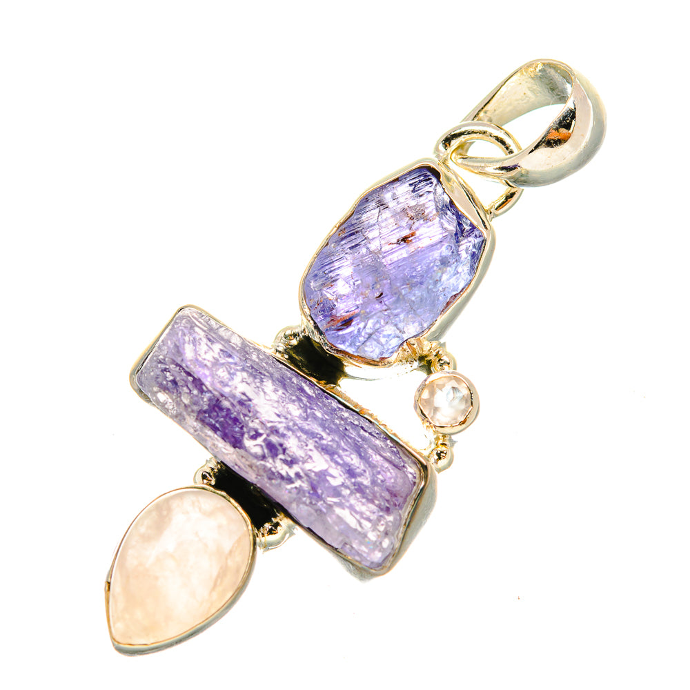 Tanzanite Pendants handcrafted by Anasilvercos - PD7656