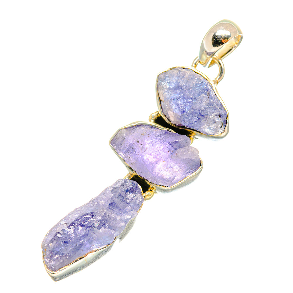 Tanzanite Pendants handcrafted by Anasilvercos - PD7657