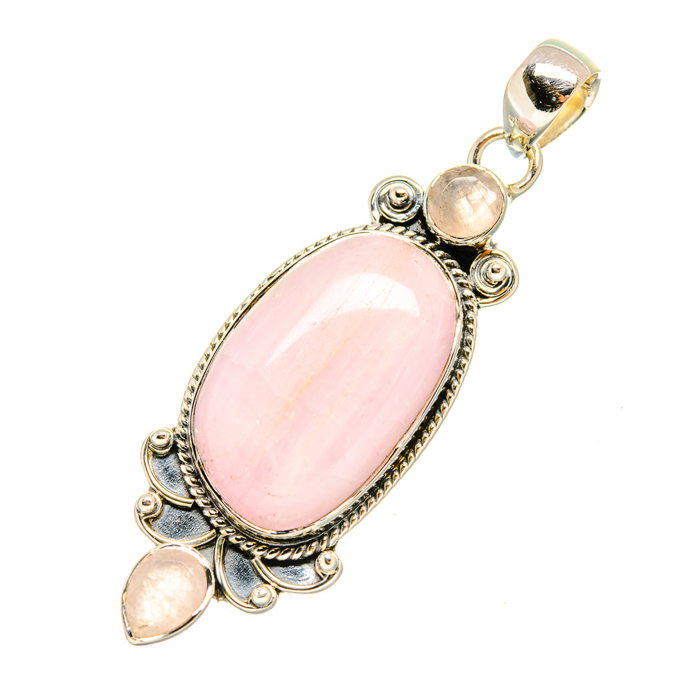 Pink Opal Pendants handcrafted by Anasilvercos - PD7680