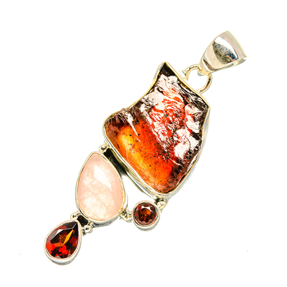 Garnet Pendants handcrafted by Anasilvercos - PD7692