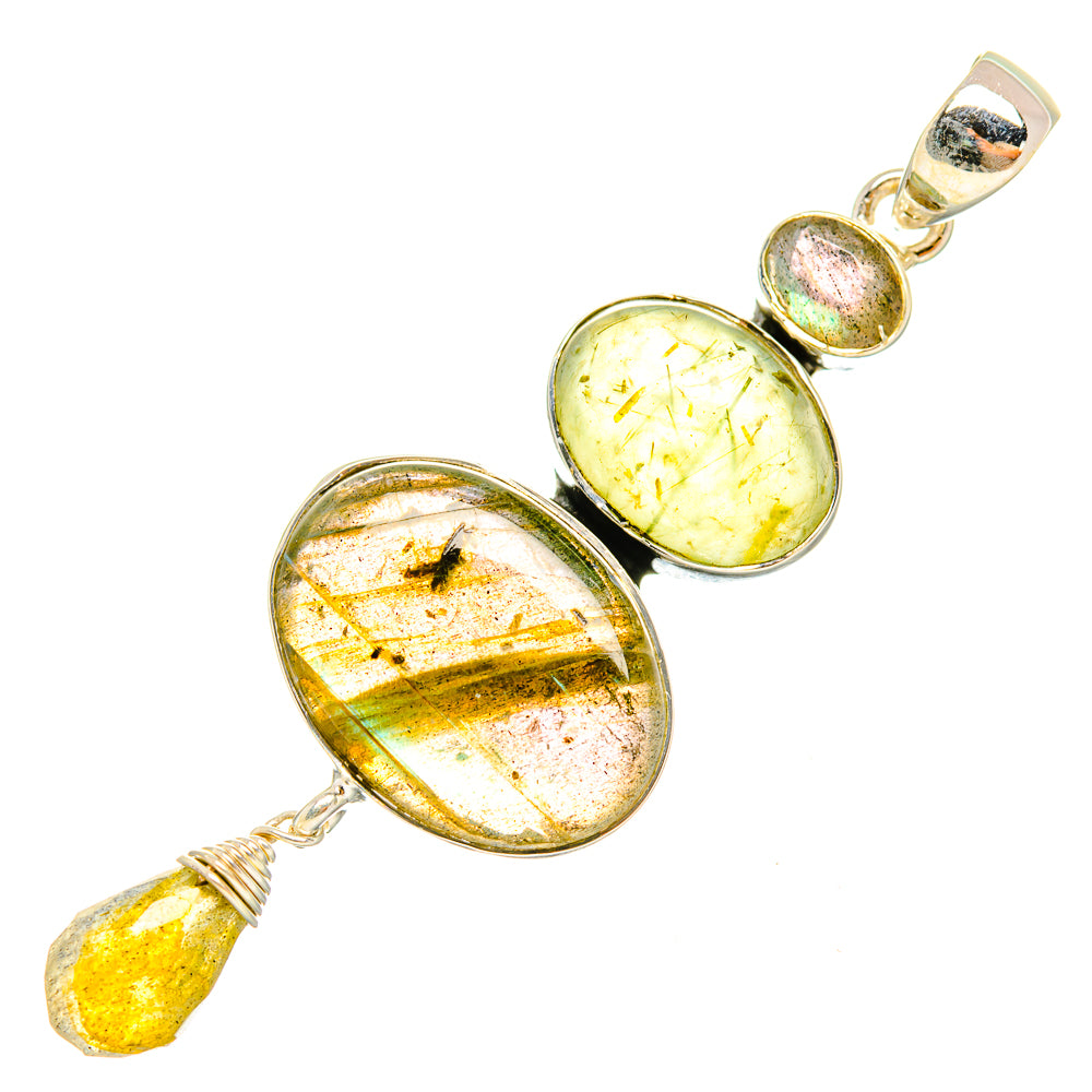 Labradorite Pendants handcrafted by Anasilvercos - PD7708