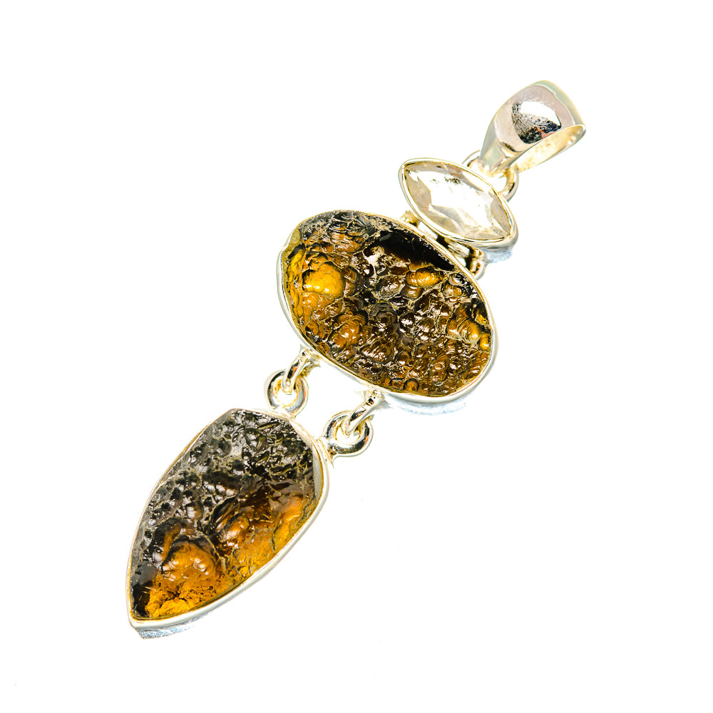 Tektite Pendants handcrafted by Anasilvercos - PD7723