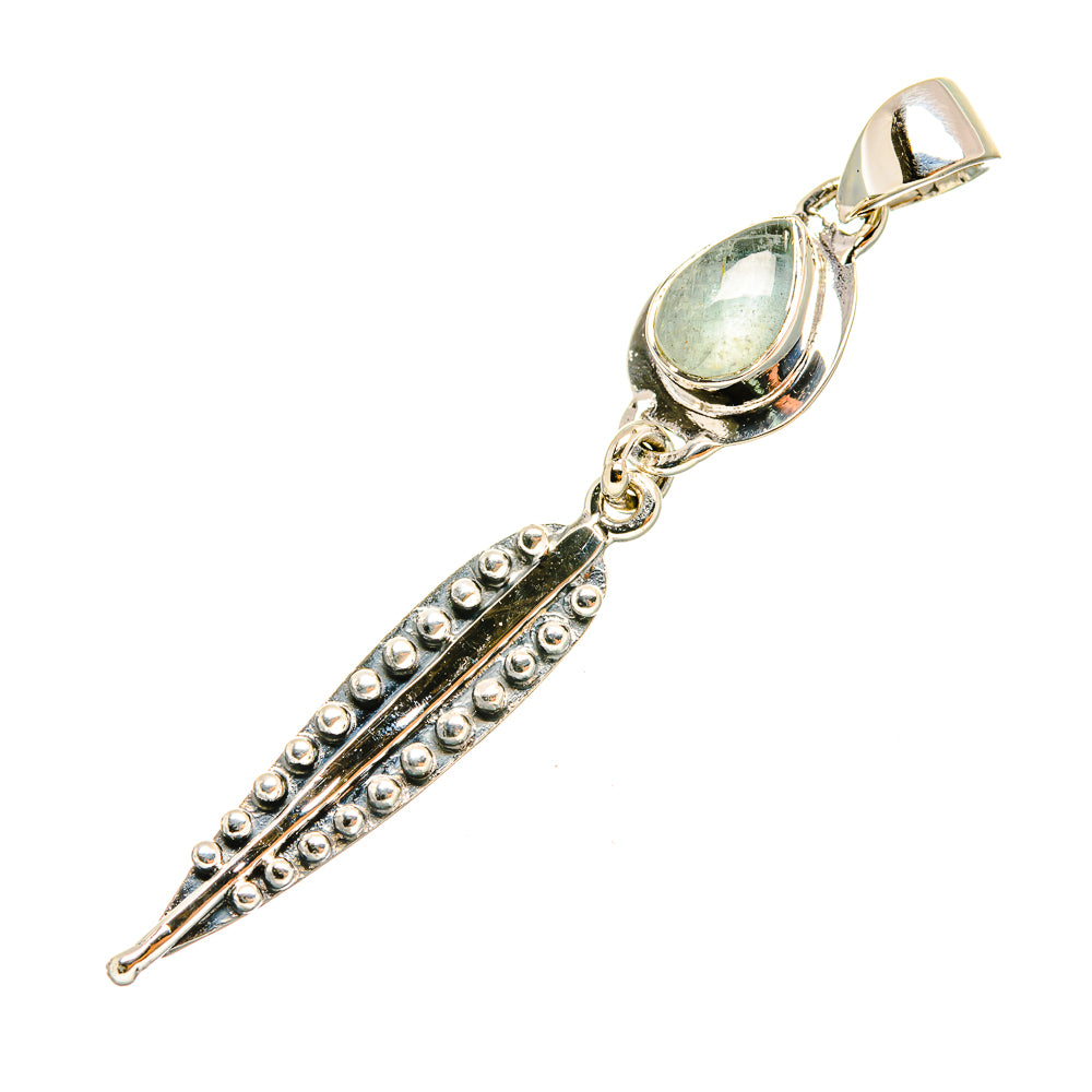 Aquamarine Pendants handcrafted by Anasilvercos - PD7727