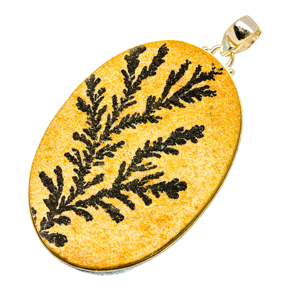 Germany Psilomelane Dendrite Pendants handcrafted by Anasilvercos - PD7749