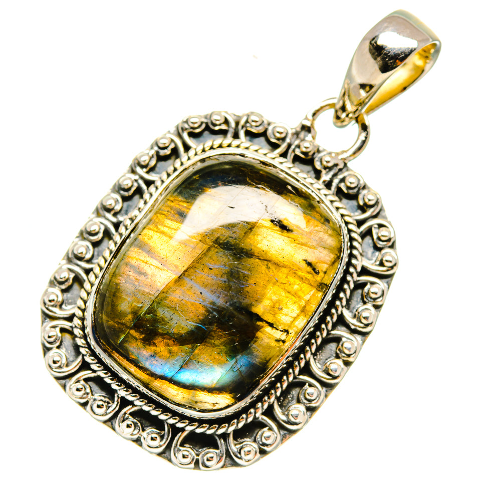 Labradorite Pendants handcrafted by Anasilvercos - PD7792