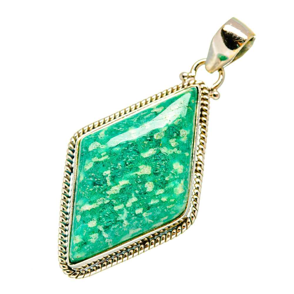 Amazonite Pendants handcrafted by Anasilvercos - PD7815