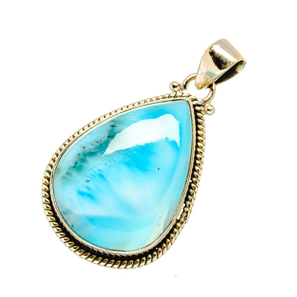 Larimar Pendants handcrafted by Anasilvercos - PD7832
