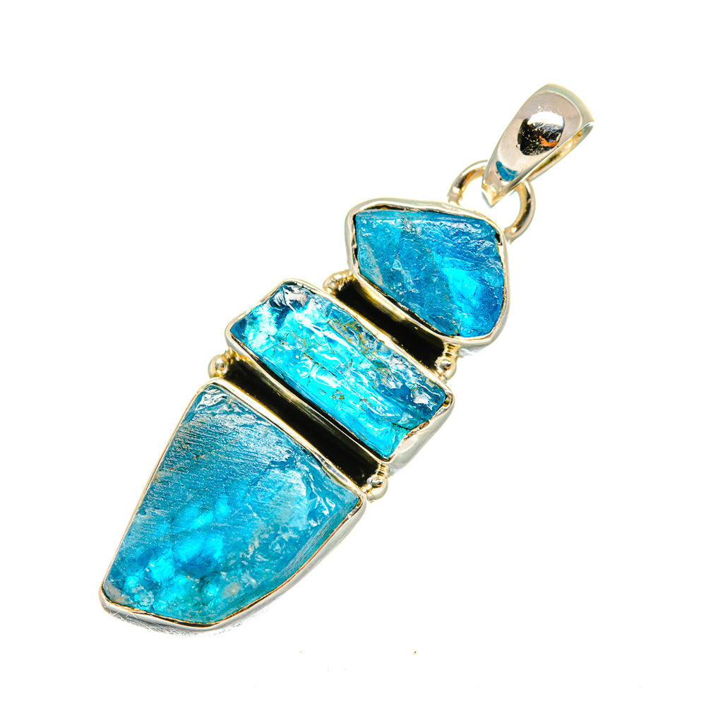 Apatite Pendants handcrafted by Anasilvercos - PD7834