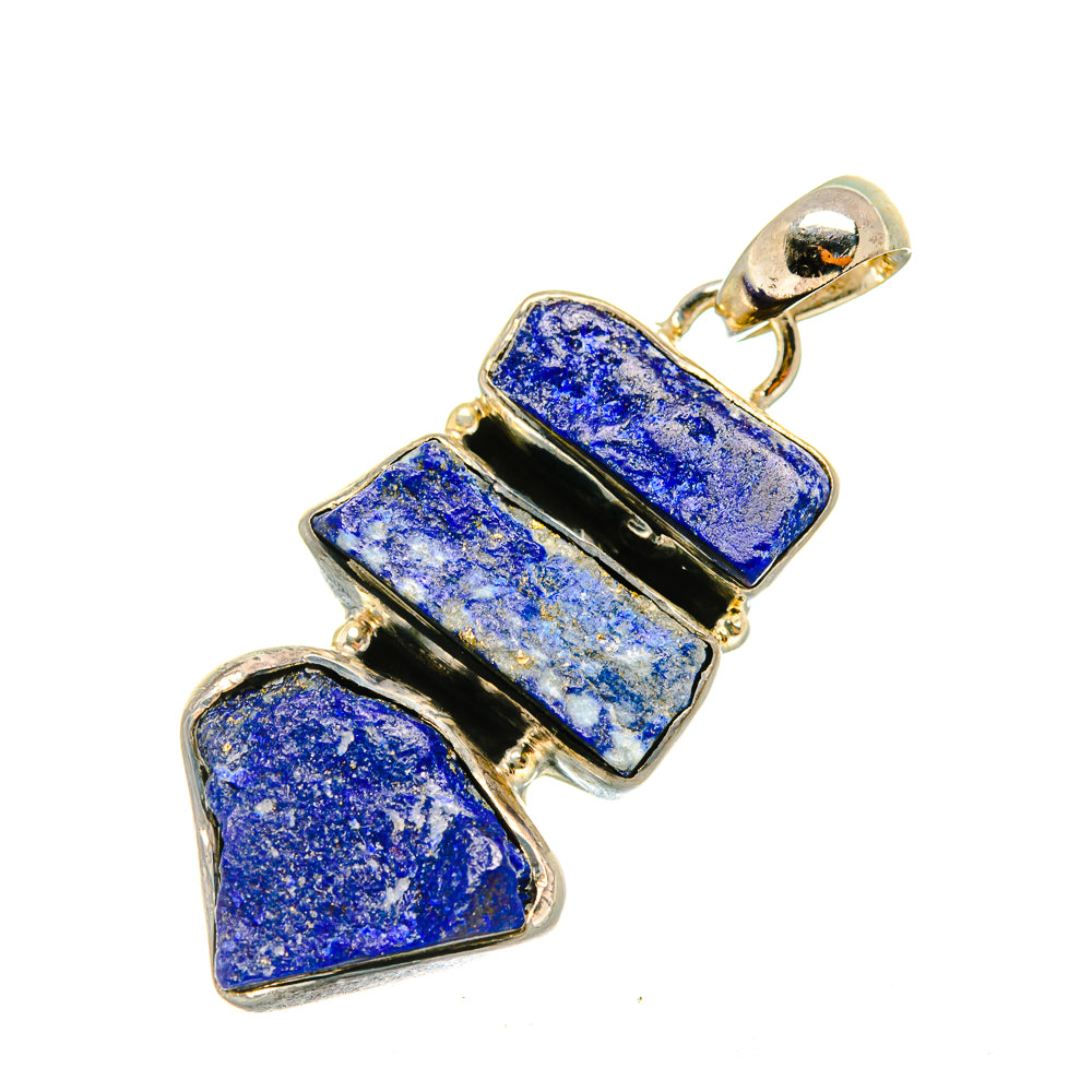 Lapis Lazuli Pendants handcrafted by Anasilvercos - PD7836