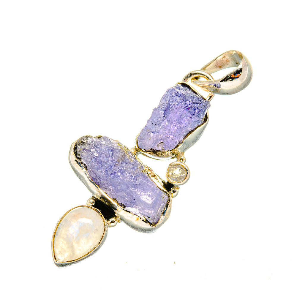 Tanzanite Pendants handcrafted by Anasilvercos - PD7849