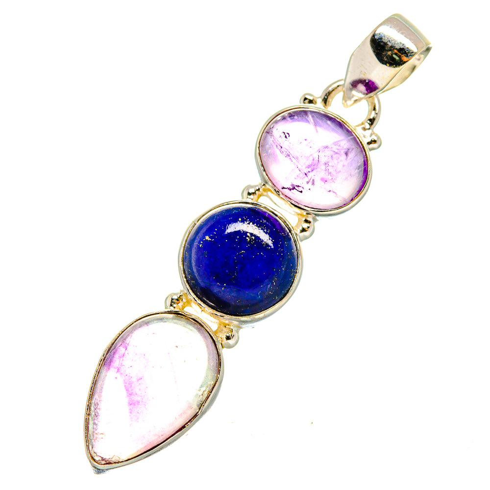 Amethyst Pendants handcrafted by Anasilvercos - PD7851