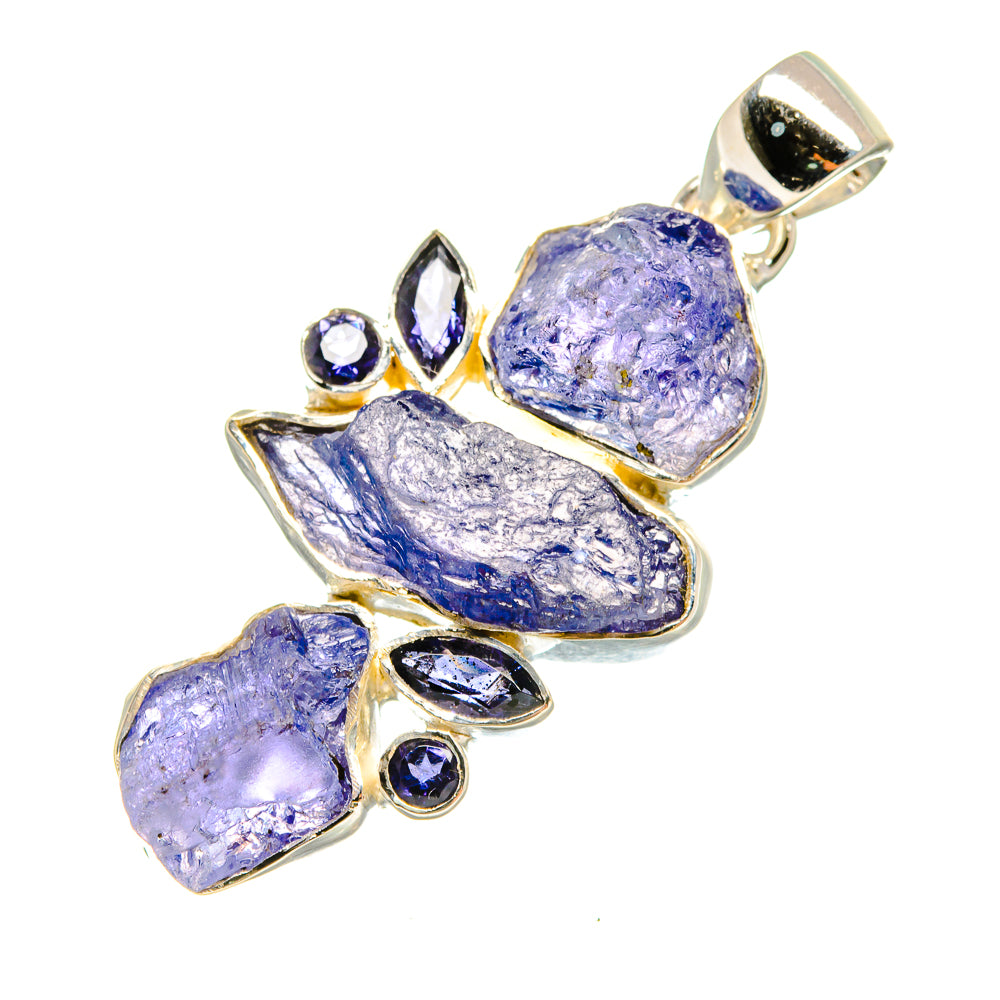 Tanzanite Pendants handcrafted by Anasilvercos - PD7852