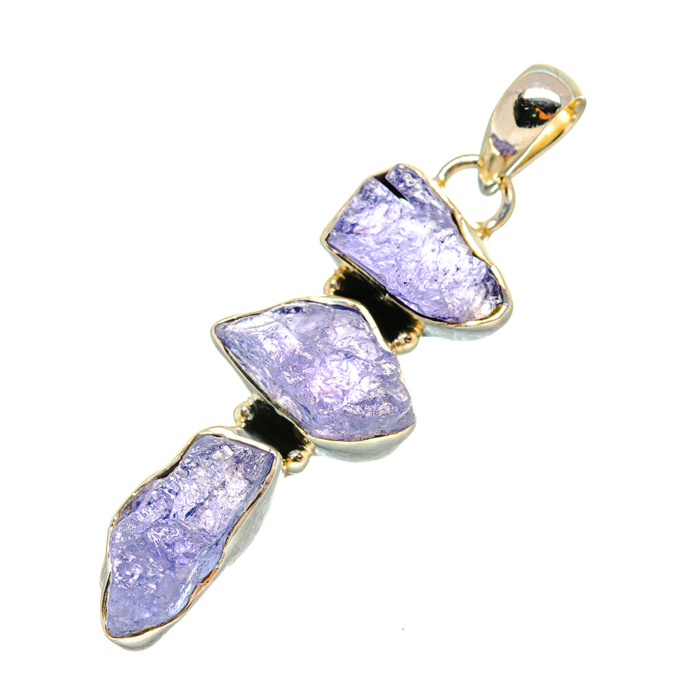 Tanzanite Pendants handcrafted by Anasilvercos - PD7853