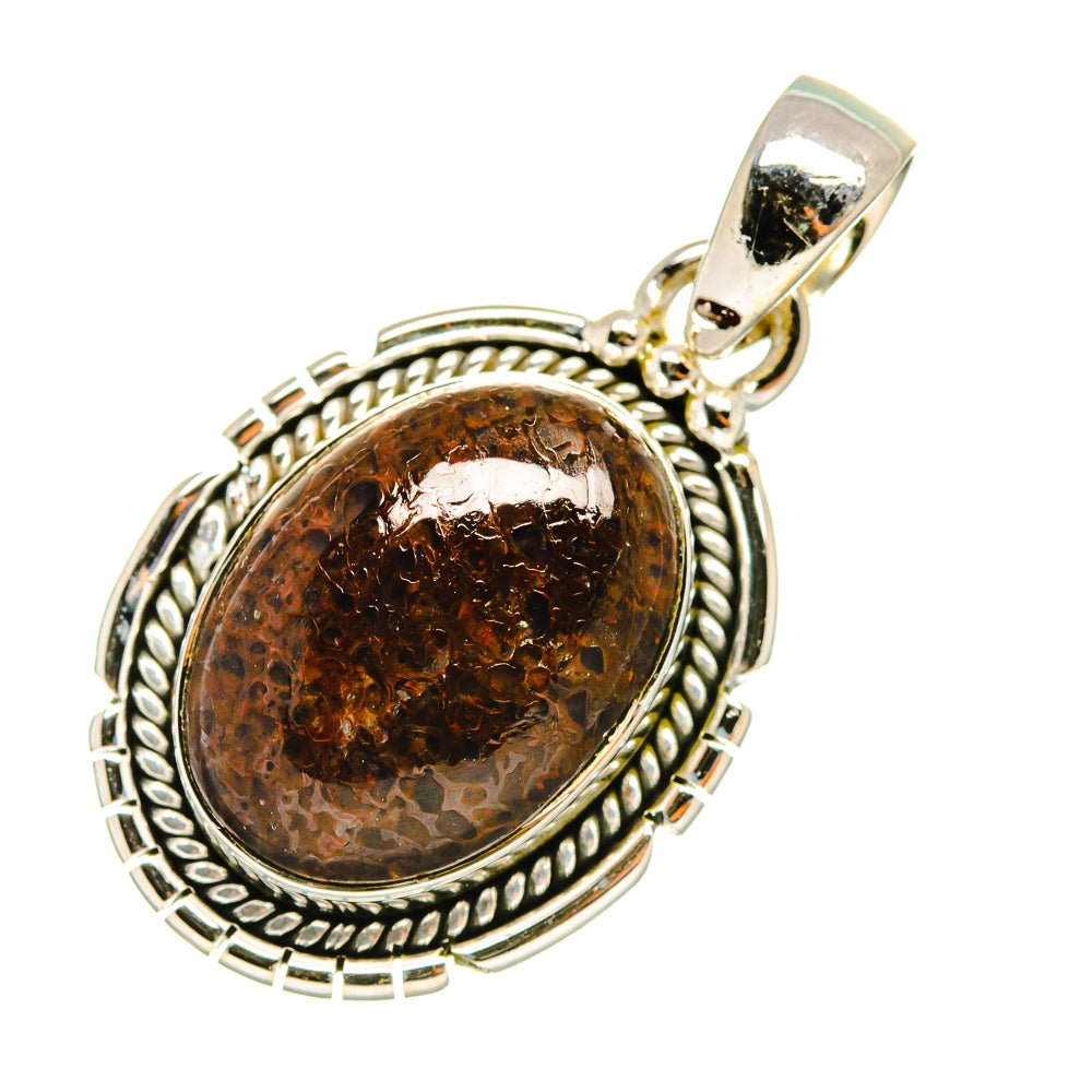 Dinosaur Bone Pendants handcrafted by Anasilvercos - PD7879