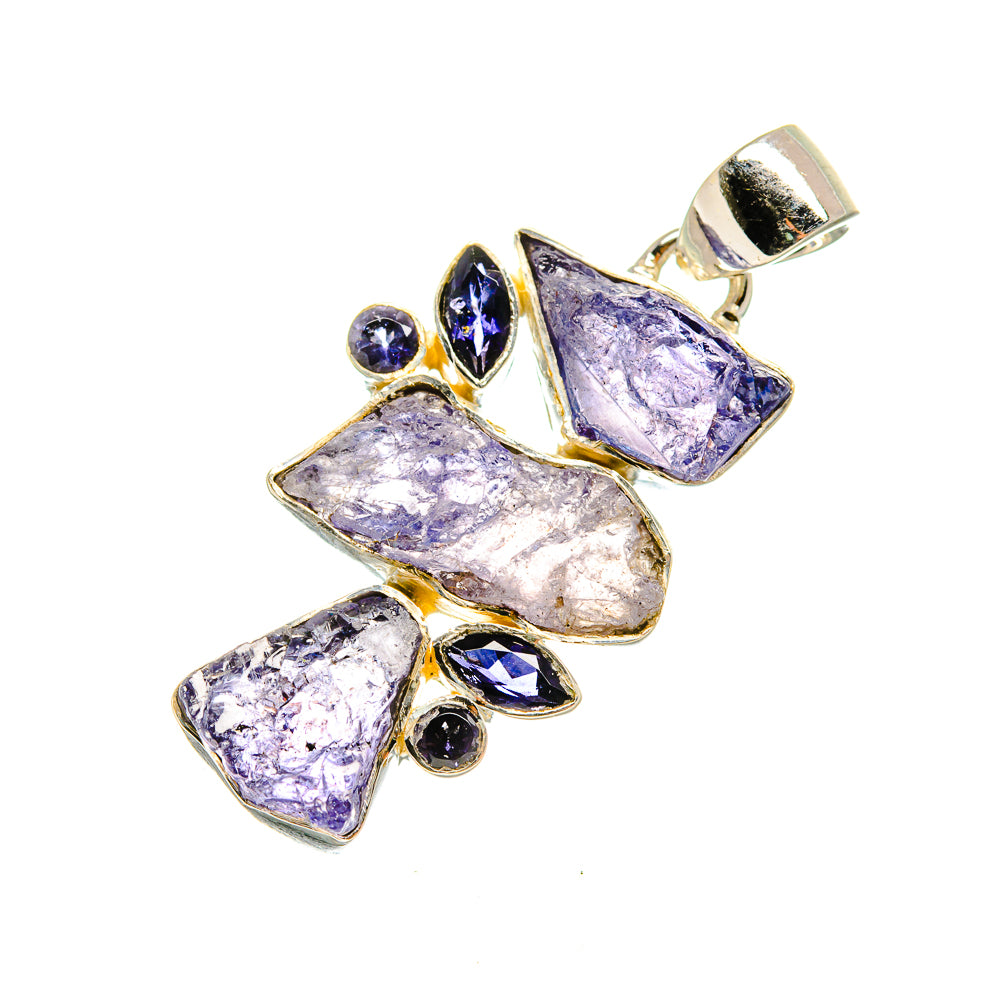Tanzanite Pendants handcrafted by Anasilvercos - PD7897