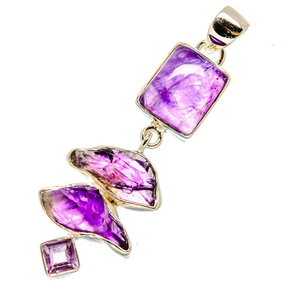 Amethyst Pendants handcrafted by Anasilvercos - PD7906