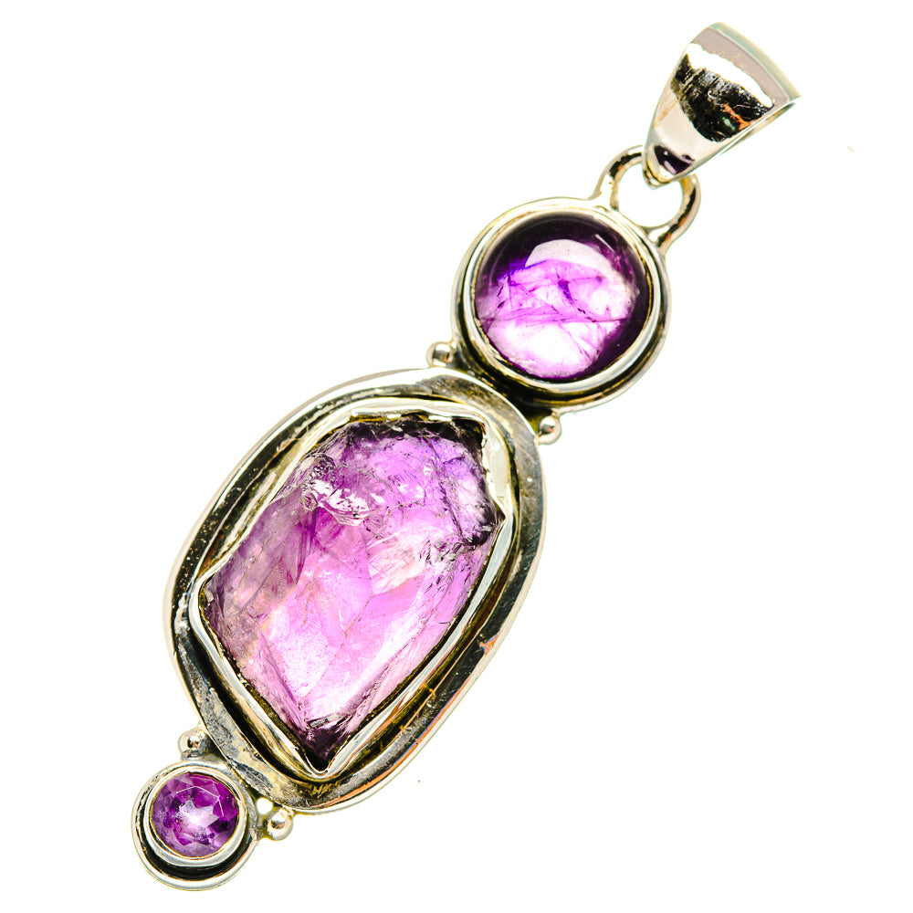 Amethyst Pendants handcrafted by Anasilvercos - PD7907