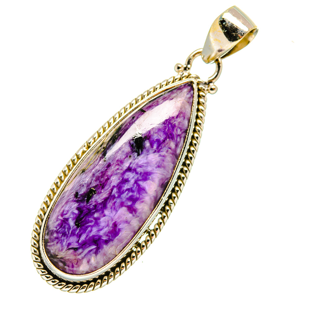 Charoite Pendants handcrafted by Anasilvercos - PD7910