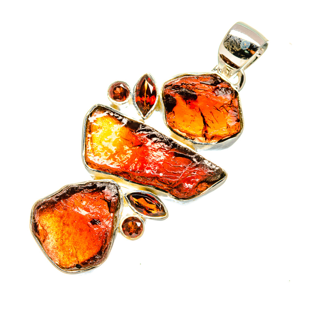 Garnet Pendants handcrafted by Anasilvercos - PD7911