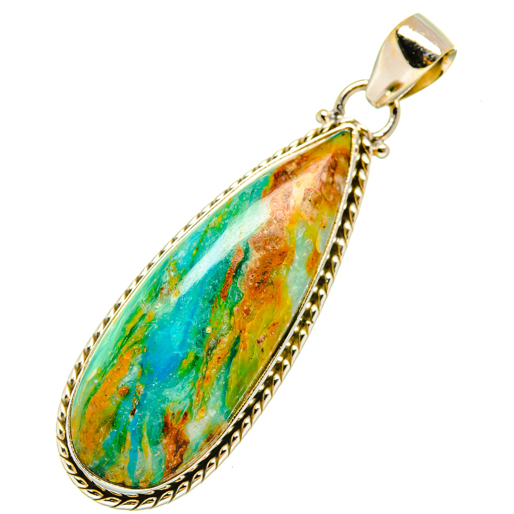 Peruvian Opal Pendants handcrafted by Anasilvercos - PD7941