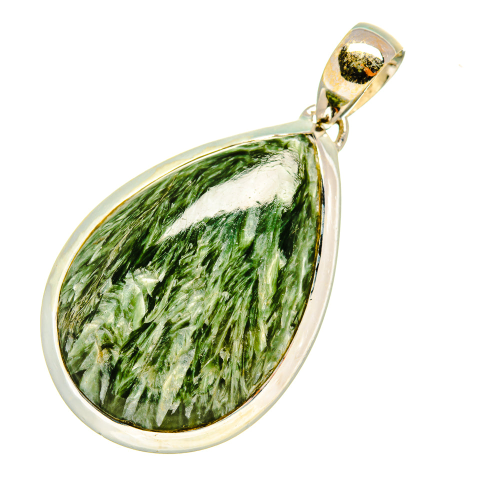 Seraphinite Pendants handcrafted by Anasilvercos - PD7944