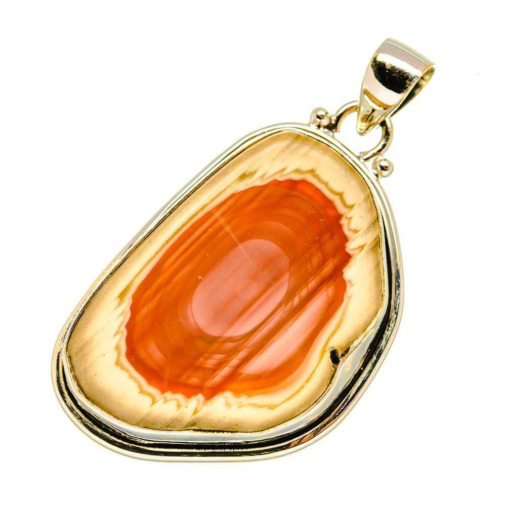 Willow Creek Jasper Pendants handcrafted by Anasilvercos - PD7952