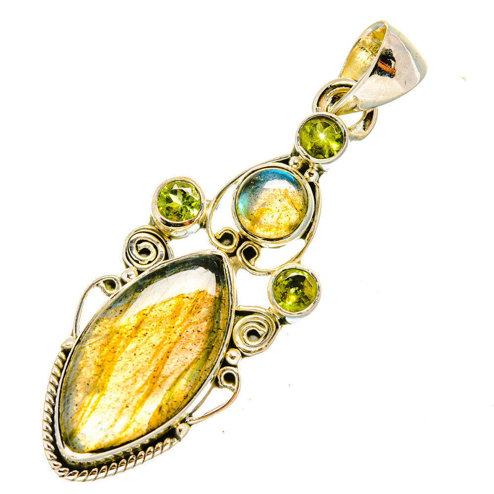 Labradorite Pendants handcrafted by Anasilvercos - PD7954