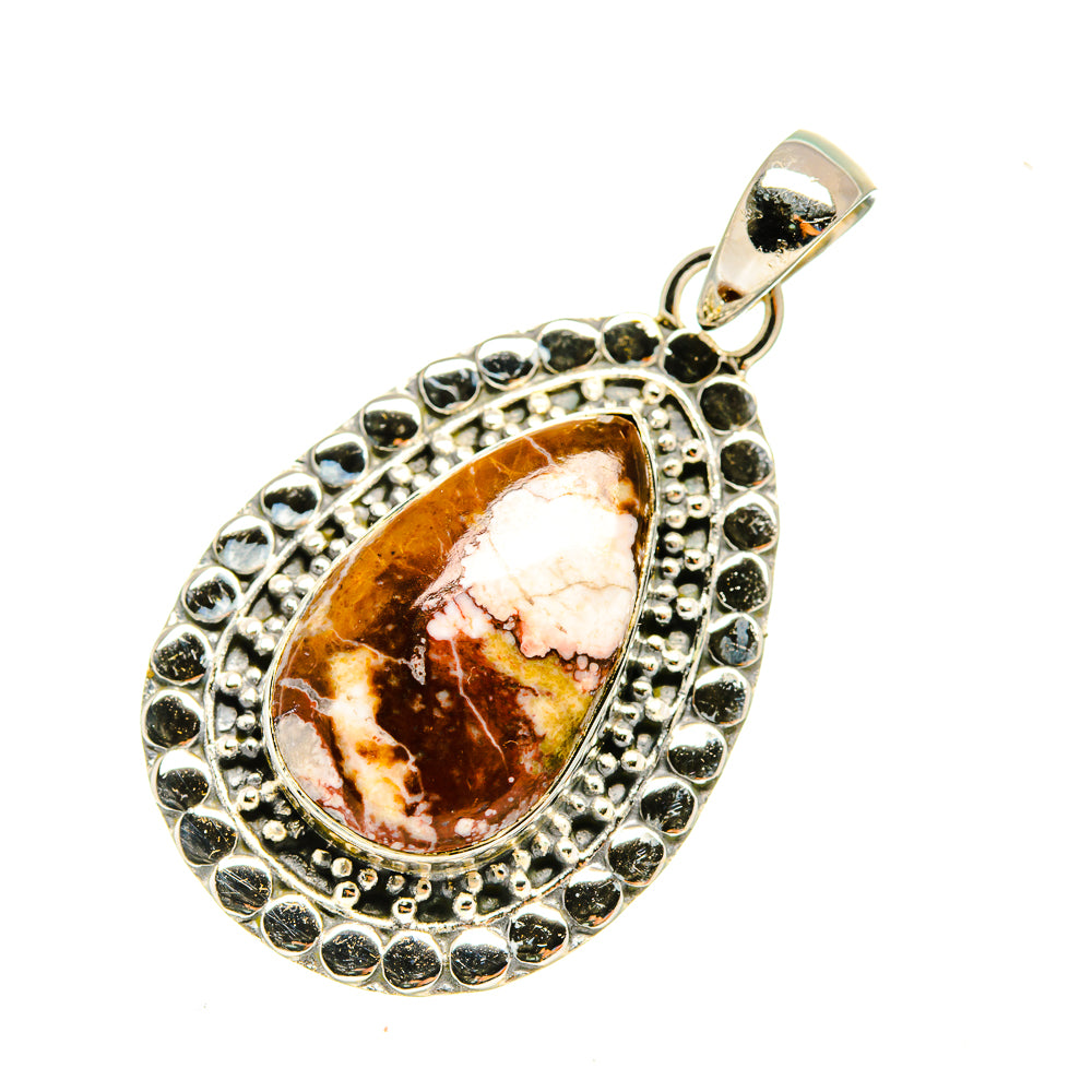Wild Horse Jasper Pendants handcrafted by Anasilvercos - PD7959