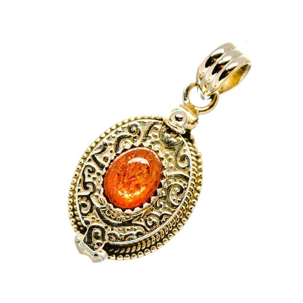 Sunstone Pendants handcrafted by Anasilvercos - PD7967