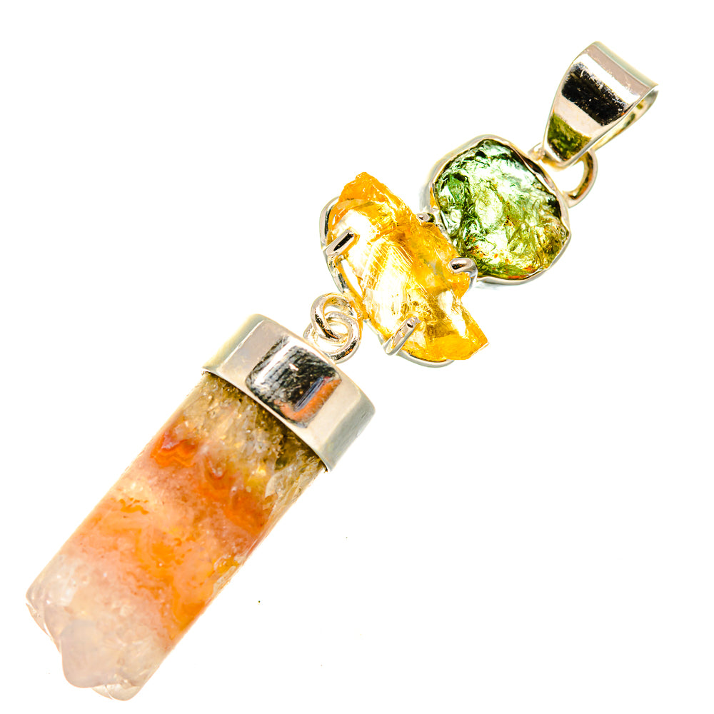 Amethyst Stalactite Pendants handcrafted by Anasilvercos - PD7970