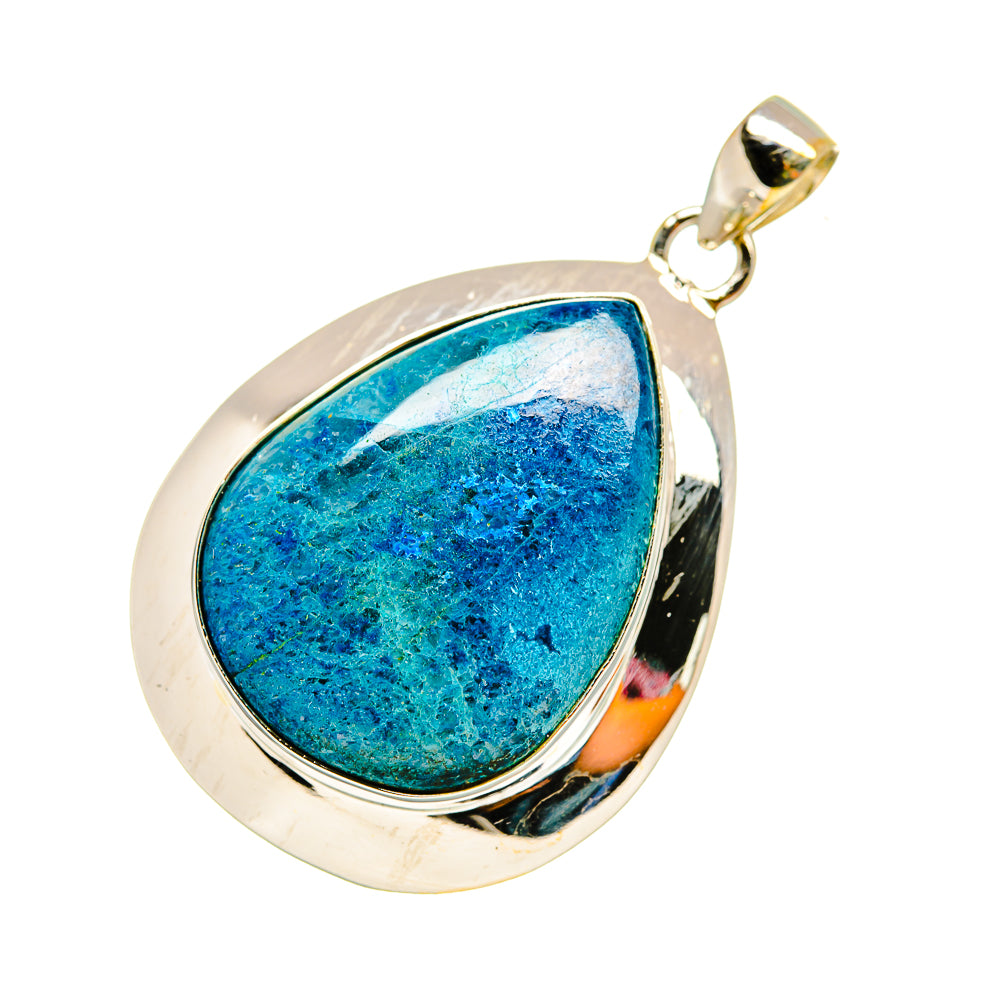 Chrysocolla Pendants handcrafted by Anasilvercos - PD7974