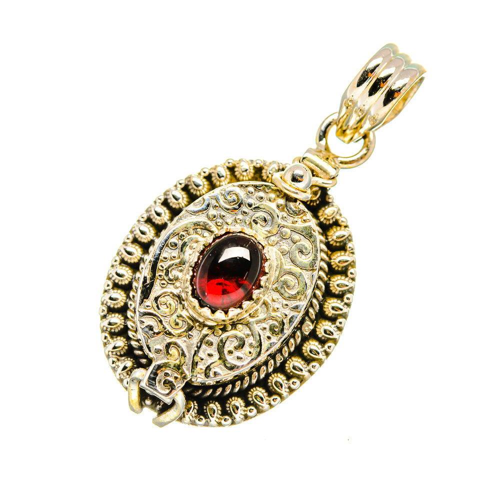 Garnet Pendants handcrafted by Anasilvercos - PD8038