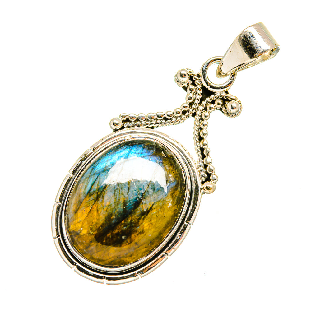 Labradorite Pendants handcrafted by Anasilvercos - PD8049