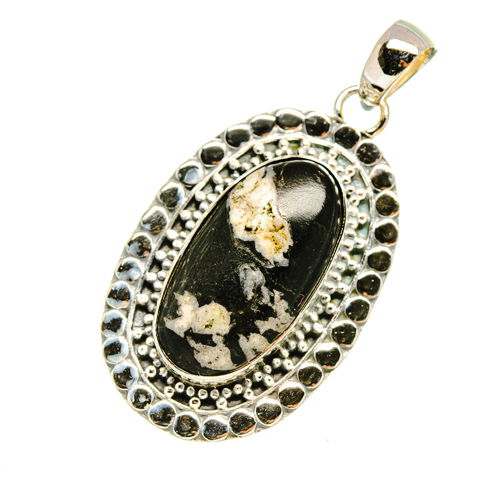 Pinolith Jasper Pendants handcrafted by Anasilvercos - PD8052