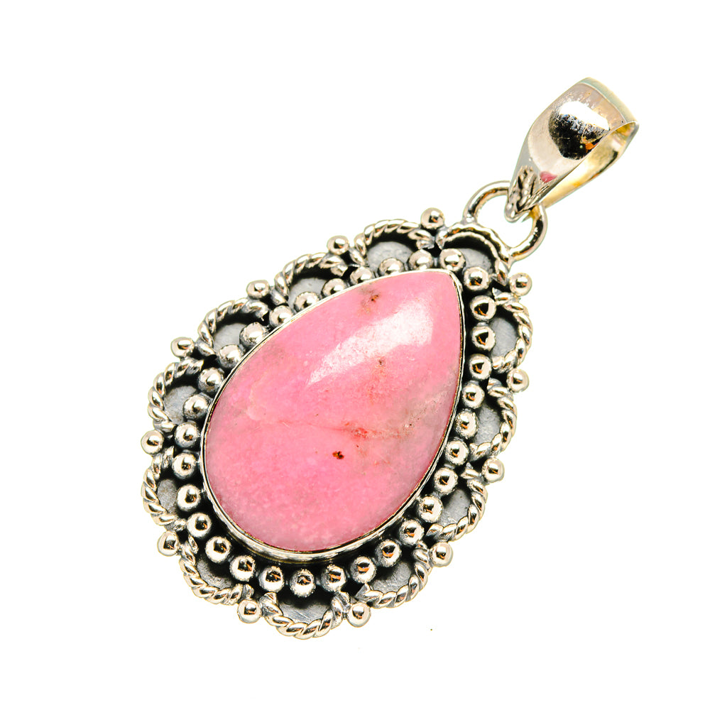 Pink Opal Pendants handcrafted by Anasilvercos - PD8069