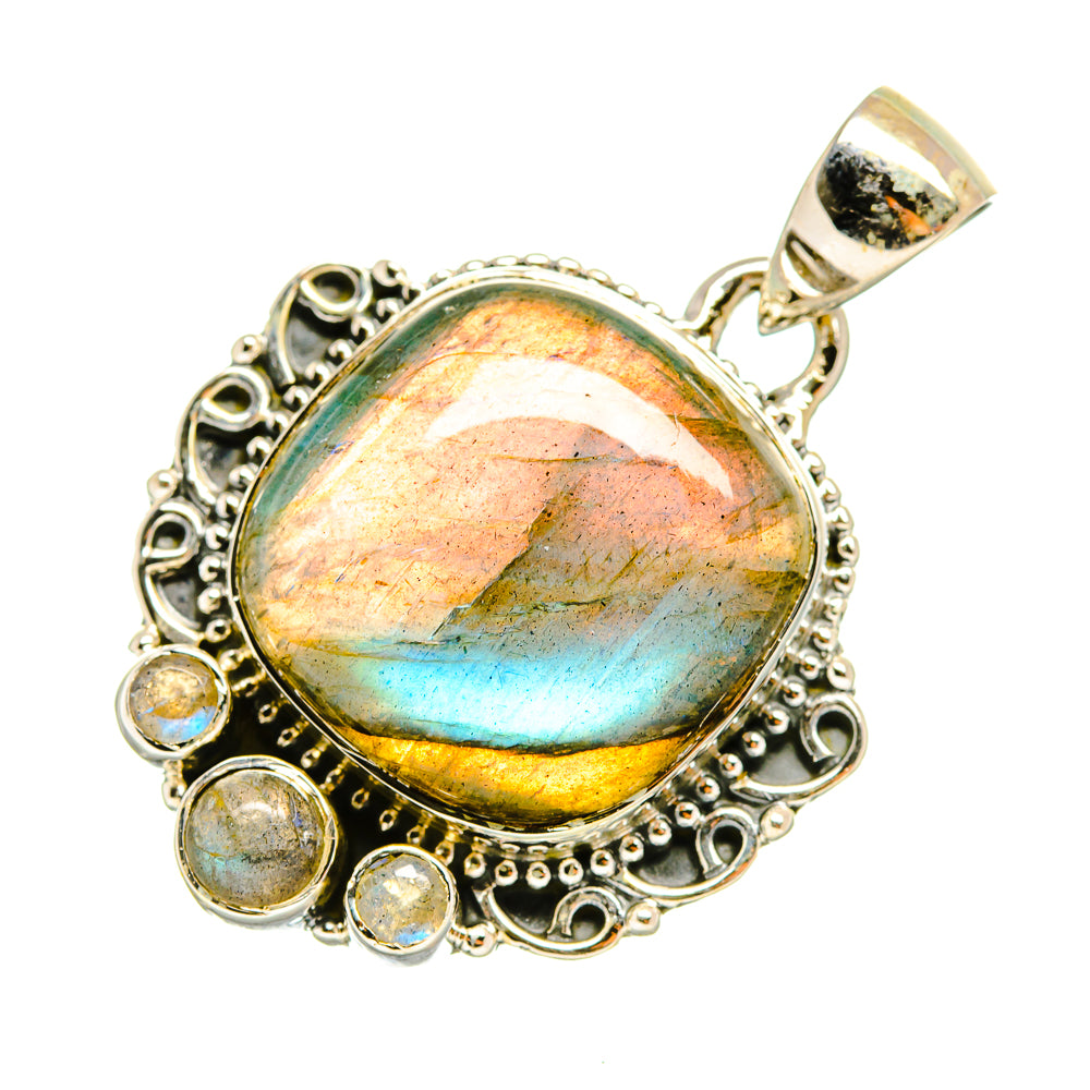 Labradorite Pendants handcrafted by Anasilvercos - PD8080