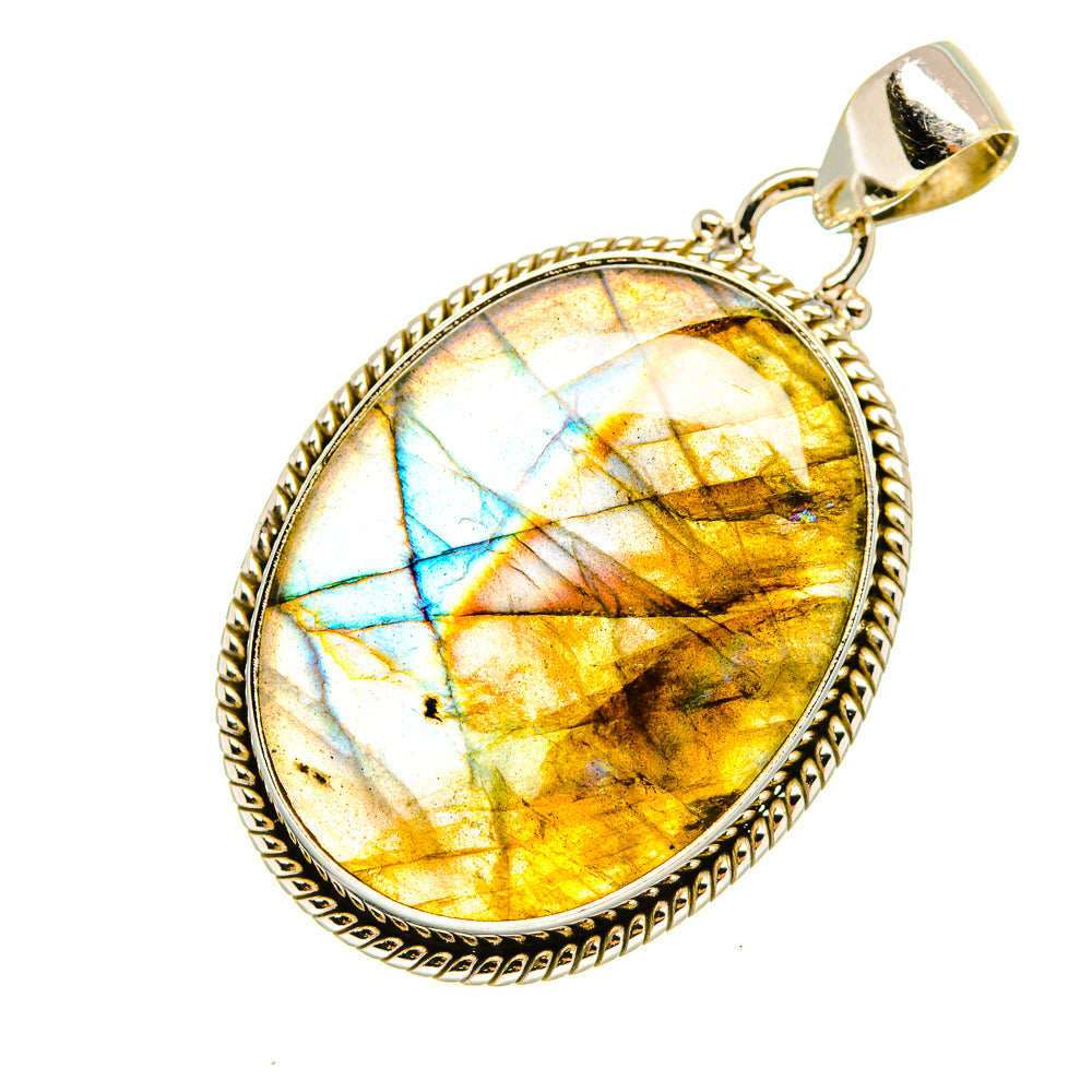 Labradorite Pendants handcrafted by Anasilvercos - PD8119