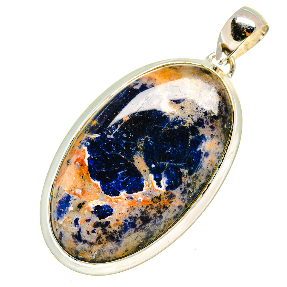 Sodalite Pendants handcrafted by Anasilvercos - PD8121