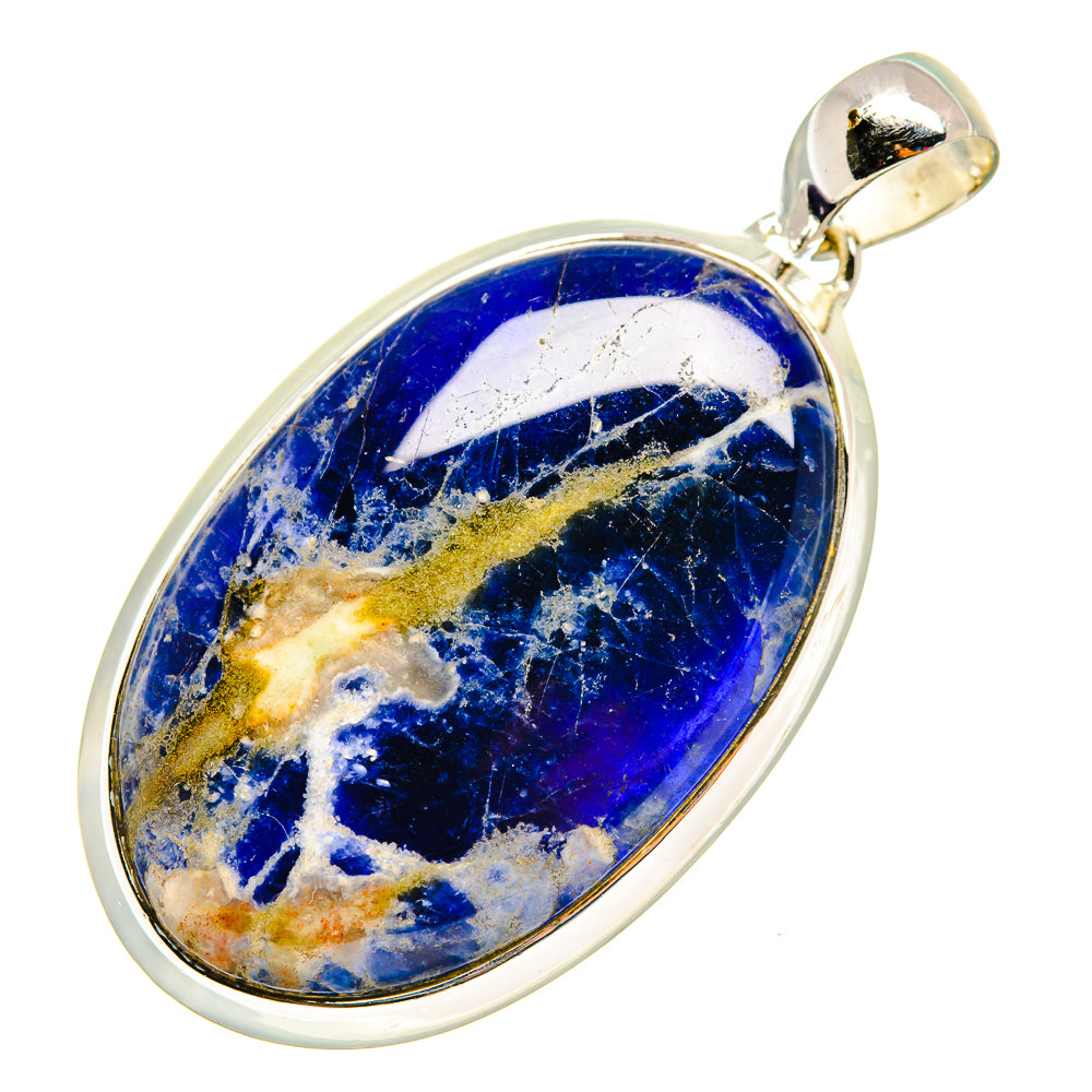 Sodalite Pendants handcrafted by Anasilvercos - PD8124