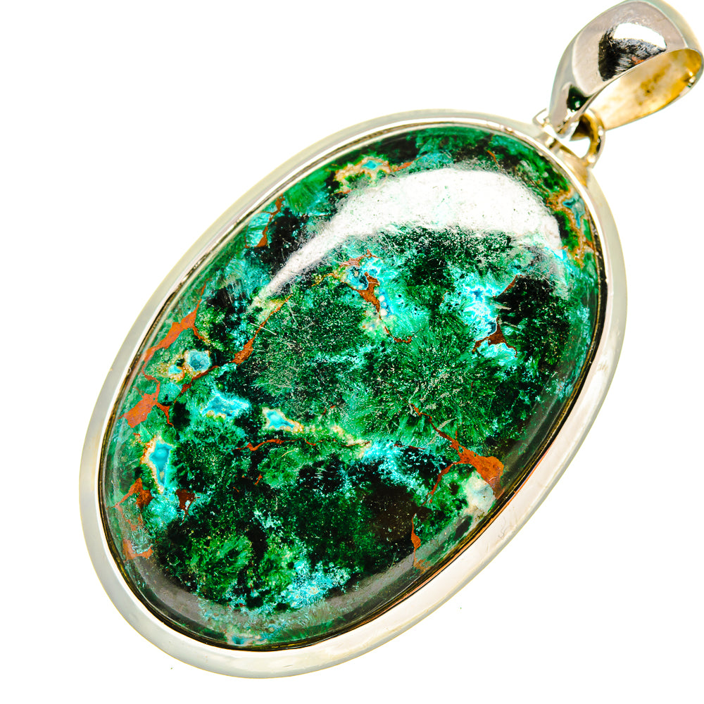 Chrysocolla Pendants handcrafted by Anasilvercos - PD8129