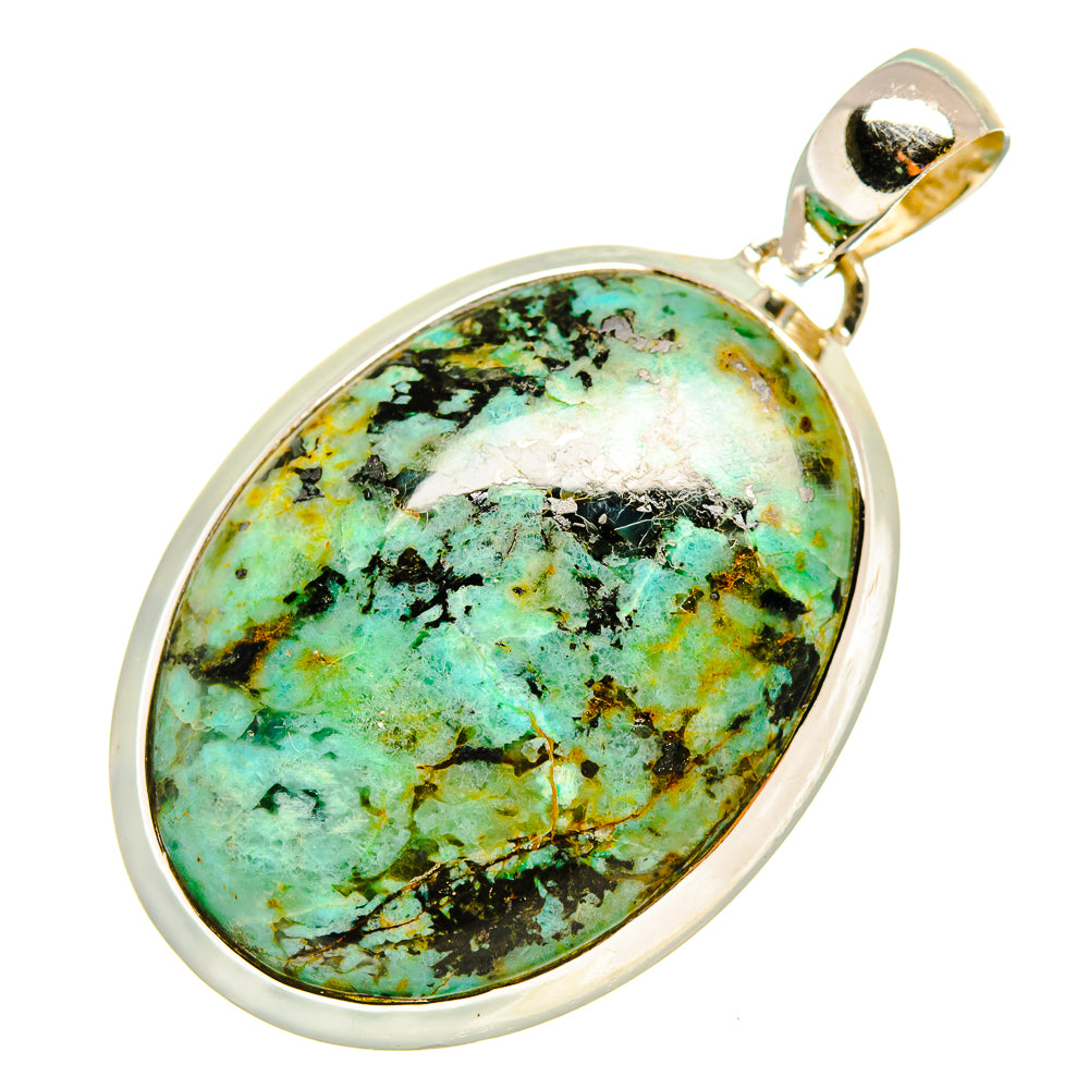 Arizona Turquoise Pendants handcrafted by Anasilvercos - PD8134