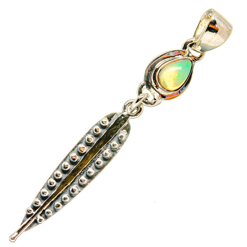 Ethiopian Opal Pendants handcrafted by Anasilvercos - PD8138
