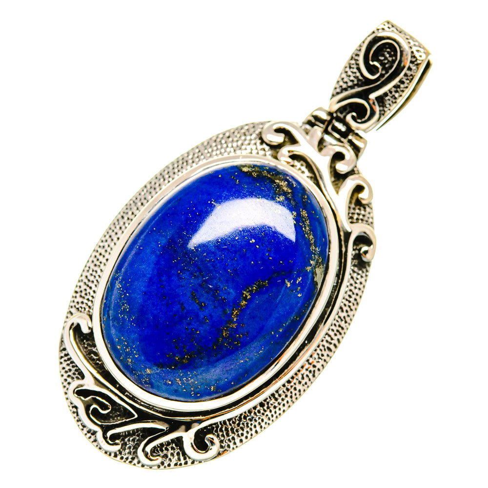 Lapis Lazuli Pendants handcrafted by Anasilvercos - PD8143