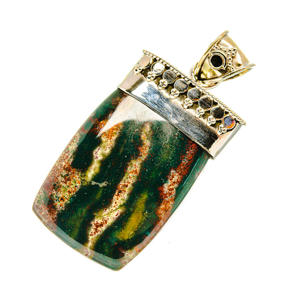 Bloodstone Pendants handcrafted by Anasilvercos - PD8150