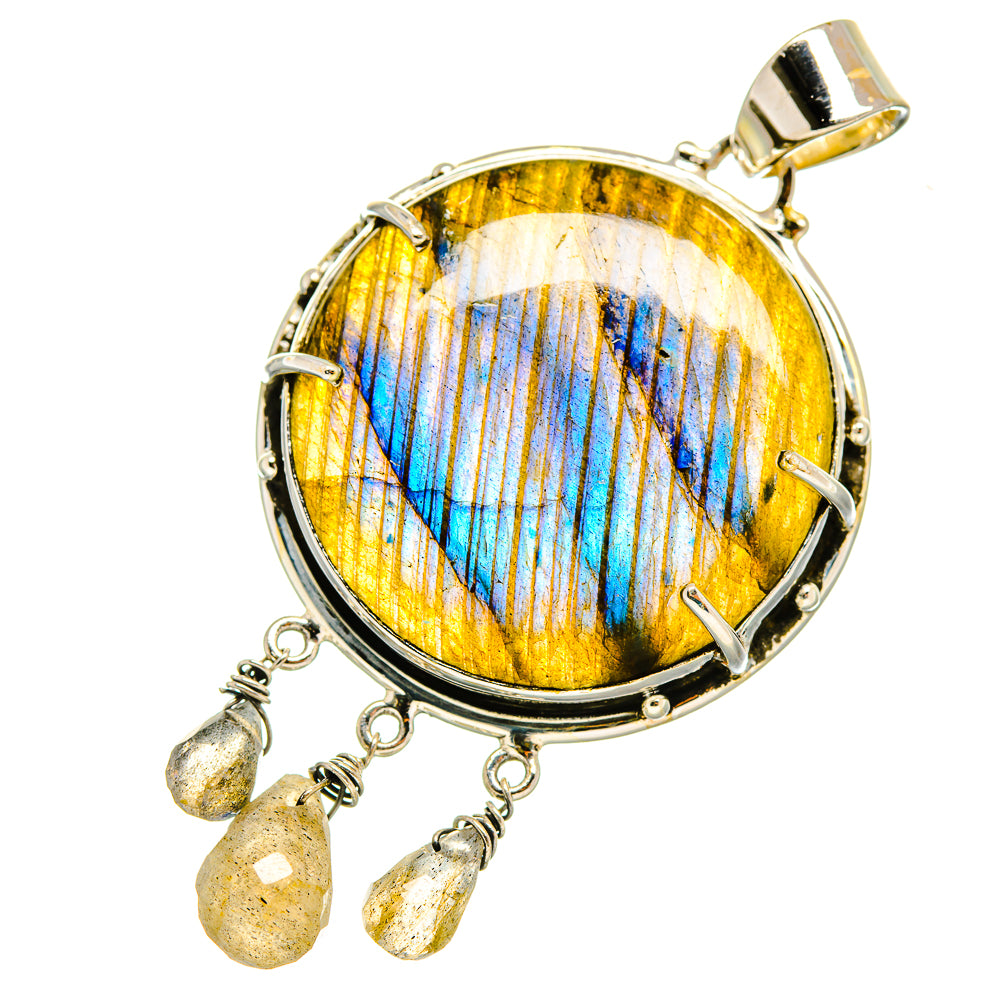 Labradorite Pendants handcrafted by Anasilvercos - PD8167