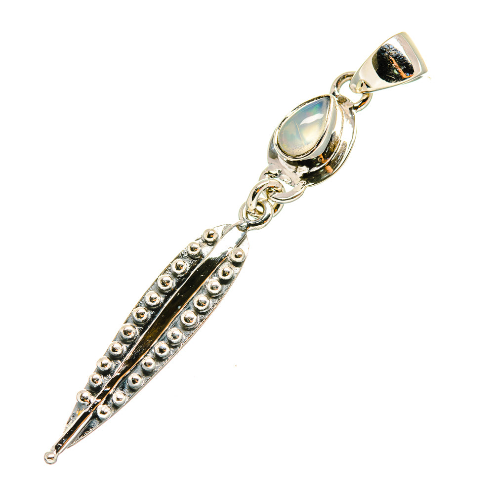 Ethiopian Opal Pendants handcrafted by Anasilvercos - PD8200